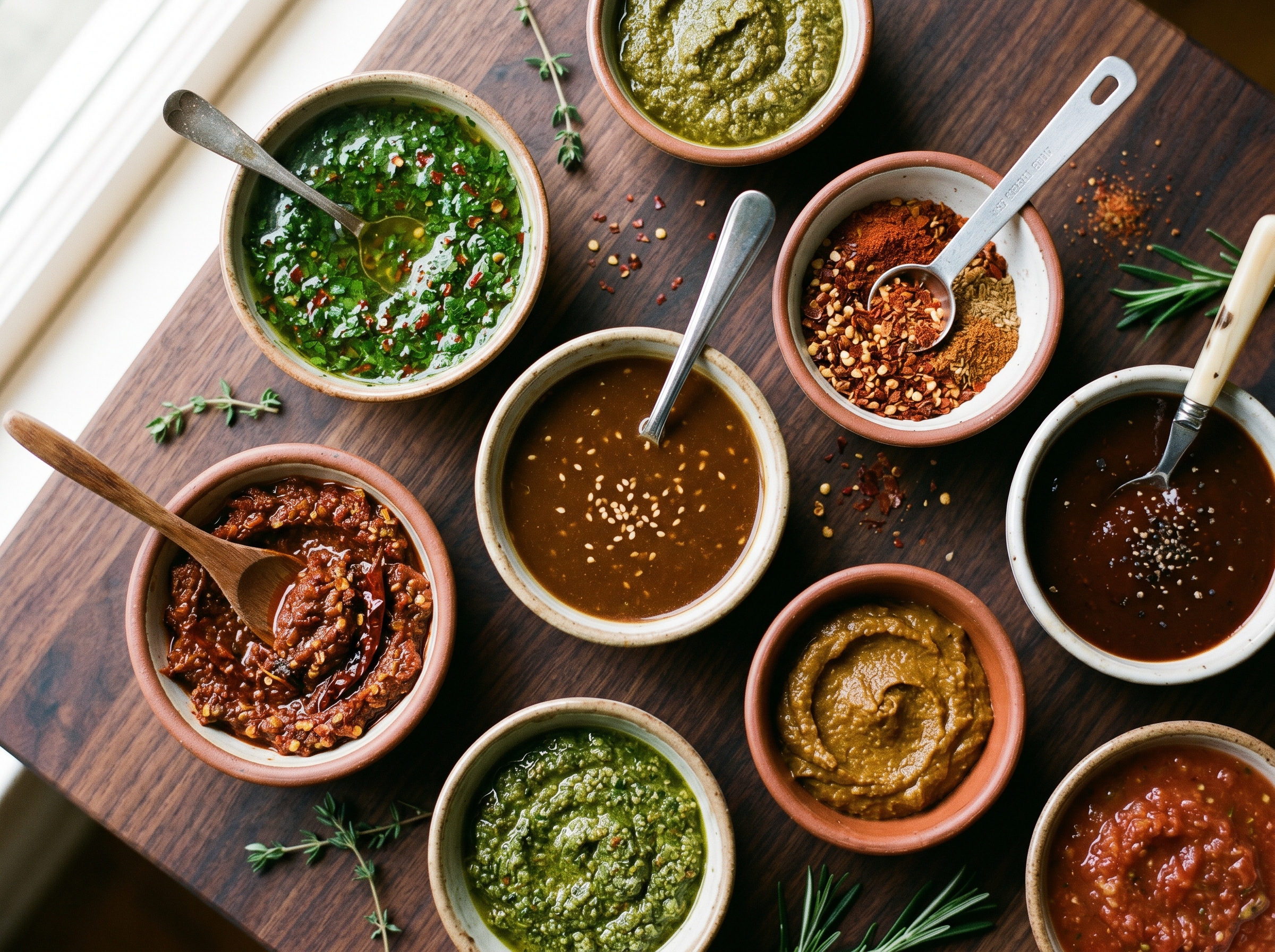 Sauces and seasoning blends